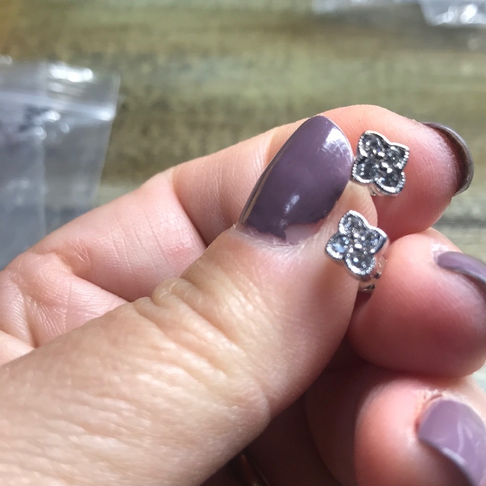 Diamond earrings